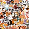 50PCS Halloween Ghost Cute Sticker pour bouteilles d'eau pour ordinateur portable