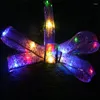 Christmas Decorations 4M Ribbon LED Lights Copper Wire Decor For Home Fairy String Light Decoration Noel Xmas Gift Year Party