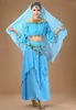 Сцена Wear Woman 4pcs Set Belly Dancing Costumes Oriental Egypt Dance Costum