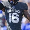 American College Football Wear Air Force Af College Football Jerseys Haaziq Daniels Brad Roberts John Lee Eldridge III Dane Kinamon Emmanuel Michel Omar Fattah Davi