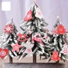 Christmas Decorations Creative Wooden Pendant DIY Tree Box Elk Bell Horse Angel Heart Star Jewelry