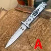DE Swordfish Tactical Gear AUTO Folding Blade EDC Survival Knives Outdoor Camping Combat Hunting Knife Tactical EDC Automatic Knife