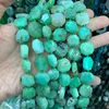 Kralen natuurlijke Chinese turquoise opaal sodalite steen 15 '' groene onregelmatige doe -het -zelf los voor sieraden maken vrouwen ketting