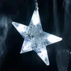 Строки Рождественские огни 110 В/220 В Luces Luces Levelande Lumineuse с 8 играми модели Fairy Star Crole String Light