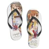 M￤n designer anpassade skor casual tofflor mens mode ￶ppen t￥ flip flops strand sommar glider anpassade bilder finns tillg￤ngliga