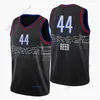 Печать 2022 New City Basketball Jerseys 30 Furkan Korkmaz 44 Пол Рид Высококачественный Джерси.