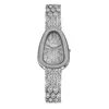 Pulseira de pulseira Bracelete de cobra de luxo Mulheres completas shinestone moda feminina relógio quartz relógio feminino