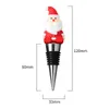 BHB15950 Cartoon Santa Wine Stopper & Opener - Festive Bar Tool for Christmas Party Decoration