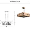 Pendelleuchten im nordischen Stil, Holz, moderne Lampe, LED, zum Aufhängen, für Wohnzimmer, Mode, Glas, Leuchten, quadratisch, bis zur Beleuchtung