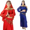 Сцена Wear Woman 4pcs Set Belly Dancing Costumes Oriental Egypt Dance Costum