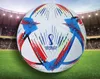 22 23 Yeni Katar Topları Dünya 2022 Futbol Top Boyutu 5 Yüksek Dereceli Güzel Maç Futbol Gemi Havasız Toplar