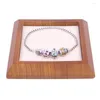 Link Bracelets Hemiston Arabesque & Colorful 12MM Bead Bracelet Impressive Selection Of Different Colour Bijoux Jewelry