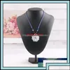 Mannequin Zwart Pu Leer Hals Plank Modellen Ketting Hanger Houder Buste Sieraden Display Stand Show Opslag Drop De Bdehome Ot5A9