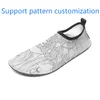 Chaussures personnalisées Support modèle personnalisation chaussures d'eau hommes femmes baskets de sport taille 38-45