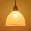 Lampy wiszące nordyc nowoczesny żyrandol LED Kolor abażur lampa światła sypialni mieszkalne el wiszące oprawy kuchenne