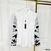 Mens Designer Shirts Brand Clothing Men Long Sleeve Dress Shirt Hip Hop Style Quality Cotton Tops 104010
