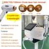 High Technology 808nm diode laser hair removal machine with freezing point painless permanent hair-removal system