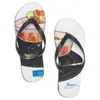 M￤n designer anpassade skor casual tofflor mens mode svart ￶ppen t￥ flip flops strand sommar glider anpassade bilder finns tillg￤ngliga