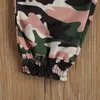 Clothing Sets Infant Kids Baby Girls Camisole Trousers Camouflage Print Elastic Waist Leisure Style Cool Summer 1-6T