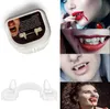 Bloody Party Decorations Halloween Braces Retractable Vampire Teeth Zombie Tiny Tiger Teeth-Vampire Fangs SN6823