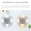 Night Lights LED Light Clock Motion Sensor Wireless Lamp USB Rechargeable Bedside Cabinet Closet Lighting Nightlight