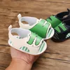 First Walkers mode geboren baby zomer sandalen schattig dieren krokodil patroon baby jongens meisjes wandelaar peuter pu sneakers schoenen