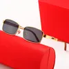 Luxurys Mens Designer Sunglasses Assuntos de Negócios Moda INS RED RED MEMOS HOMENS E MULHER METAL METAL FROTELASS GOGGLE OPICI