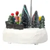 Christmas Decorations Village House Christmas-Themed Lighted Music Snow Perfect Addition To Your Indoor And