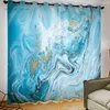 Curtain Marble Gold Pattern Window Curtains For Living Room Kitchen Kids Bedroom Home Interior Decoration Luxury Blackout Drapes