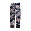 Leggings meias de crianças roupas de menina calça outono lã de inverno Mantenha -se quente para meninas calças florais vintage 2 11 ano 221006