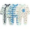 Footies Baby Boys Rompers Winter Long Sleeve Cotton baby custome Girls Jumpsuit ONecks Kids Clothes boy Outfits sets 221006