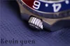 Toppmän tittar på mekaniskt rostfritt stål Pepsi Automatisk klocka Blue Red Sport Självvind Crown Watches Fashion Casual Wristwatch333M