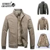 Mens jaquetas outono 100% algodão chaqueta casual moda sólida vestes quentes casacates de alta qualidade M5XL Winter Jacket 220930