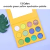 Lidschatten 12-Farben Pearly Mattes Lidschattenpalette, die Sie Ihre eigene Farbschreibeschiffe f￼r benutzerdefinierte Bulk-Make-up ausw￤hlen k￶nnen