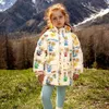 Down Coat Clearance MR Brand Jacket Winter Bright Color Girls Hooded Childrens Clothing 2201006