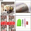 Målningar målningar diadiy fl square 5d diy diamant målning söt hund broderi chihuahua cross stitch strass mosaik konst1 drop d dhcmd