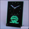 Horloges de table de bureau en gros-Tnc0220 The Rocky Horror Picture Show Table de bureau 3D LED Clock1 Horloges Drop Livraison 2021 Home Garden de Dhbu5