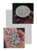 6mm 8mm 10mm akrylp￤rlor abs transparent fasetterad p￤rla oval form ￥tskilda p￤rlor f￶r smycken tillverkning