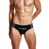 Men's Swimwear 2020 Fast Dry Swimming Shorts For Swimsuit Sun Bathing Beach Wear Surfing Man Black Sunga J220913