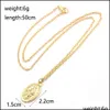 Pendentif Colliers Religieux Vintage Vierge Marie Pendentif Collier Alliage Rond Catholique Médaillon Prière Bijoux Cadeau Pour M Carshop2006 Dhrqw