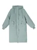 Damen Daunenparkas Syiwidii Lange Parkas Winter Pufferjacke Frauen verdicken warme Blase Mantel übergroße Oberbekleidung koreanische Herbst Freizeitjacken 220930