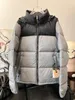 Heren Winter Puffer Jackets Dames Volledige afdruk Down Coat Man Lange stijl Parka Trendy capuchon Lagen Unisex borduurpatroon Outerwear Kleding Down Jacket Maat XS-XXL