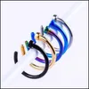 N￤sringar tappar trendiga n￤sringar kropp piercing smycken mode rostfritt st￥l ￶ppen hoop ring ￶rh￤nge tappar falska noseri mjfashion dhwt1