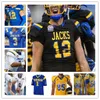 South Dakota State Jackrabbits SDSU JACKS College Football Jerseys Mark Gronowski Isaiah Davis Amar Johnson Josh Buri Jaxon Janke Jadon Zach Heins Canyon Bauer 4XL