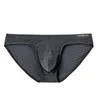 Underpants Soft High-quality Nylon Men's Sexy Bikini Underwear Solid Color Multi-color Options