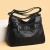 HBP One Houtgher Bag Women 2023 New Loft Leather Fashion Placs متعدد الأكياس متعددة الطبقات كوريا كوريا البسيط الغسول.