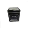 Uhrenboxen BINZI Box Fashion Chic Luxus Hochwertiges quadratisches Metall Protect Display Geschenk