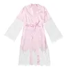 Women's Sleepwear Women's Dressing Gown Rayon Bride Bridesmaid Wedding Robe Gown Casual Nightgown Sleepwear Sexy Kimono Bathrobe Night Dress 2022 T221006