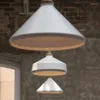 Lâmpadas pendentes SGrow Modern Simple Lamp Bar Restaurant Light Light for Living Room Office Kitchen Cafe Bedroom Alumínio Shade Lampara