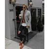 Jackets Chic Women Trench Coat Casual 's Jacket Blazer Autumn Female Long Suit Stylish Ladies Y2210